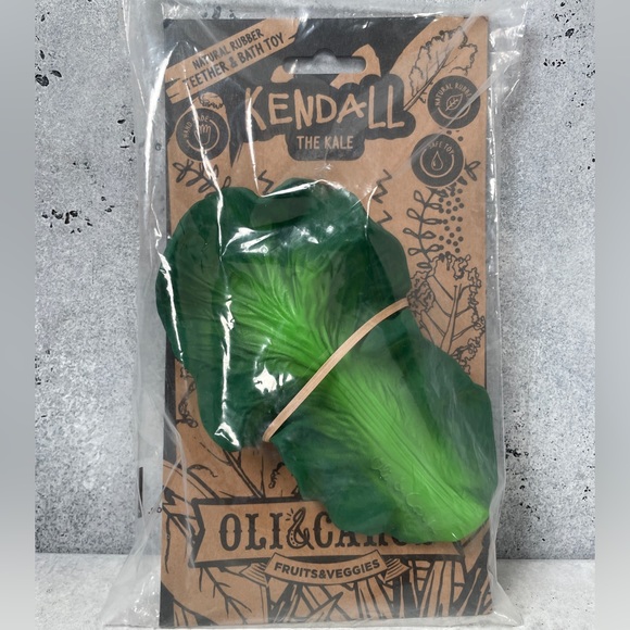 Oli & Carol Other - ✨2 for 20✨NWT Oli & Carol Kendall the Kale Teether toy